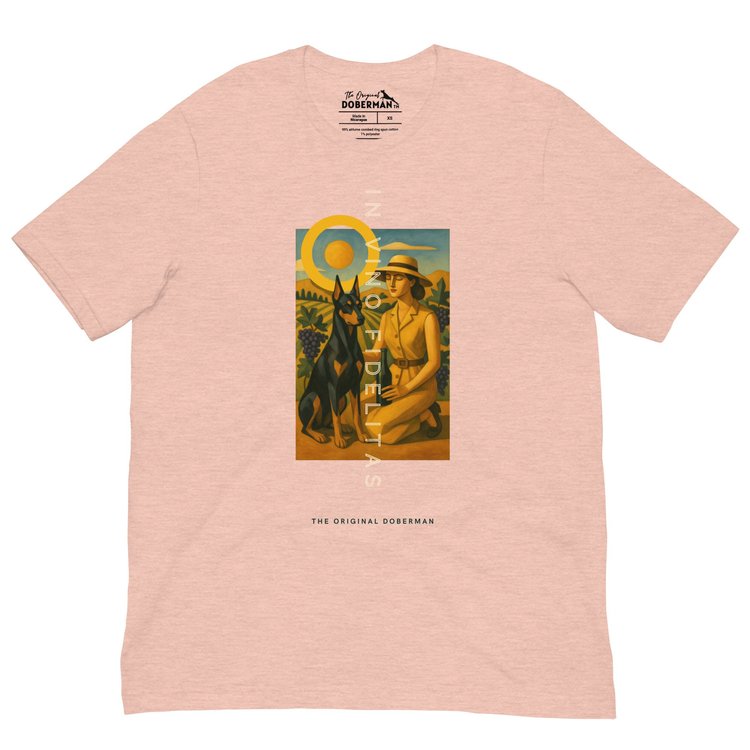 Wine More Doberman T-Shirt - Unisex