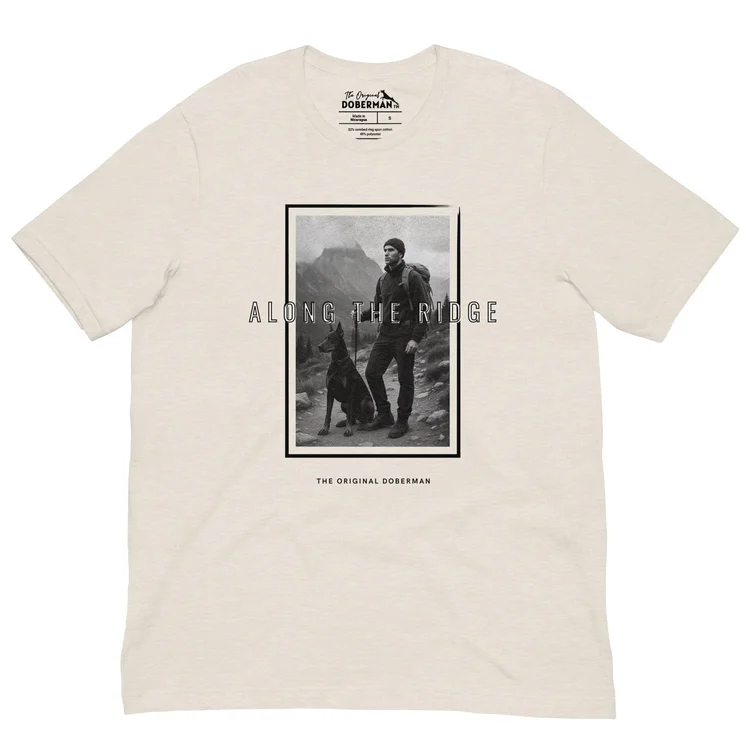 Doberman Mountain Life T-Shirt - Unisex