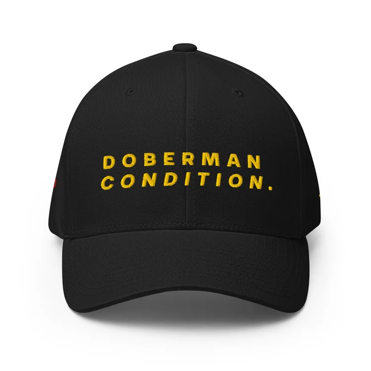 Doberman Relax Premium Embroidered Twill Cap