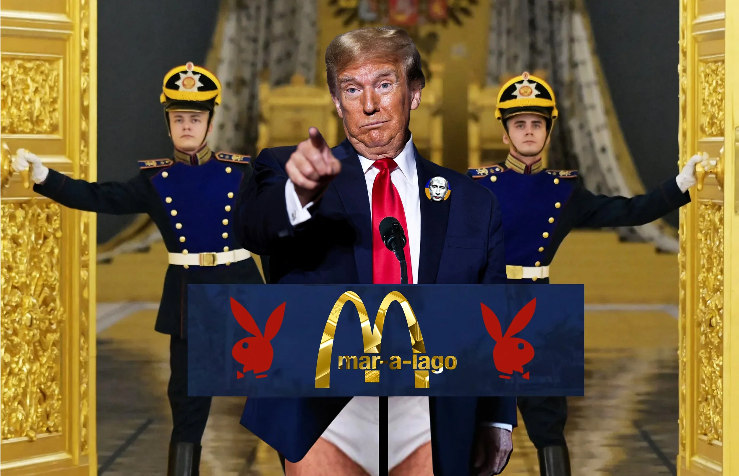 "Kremlin Address" - digital image 2026