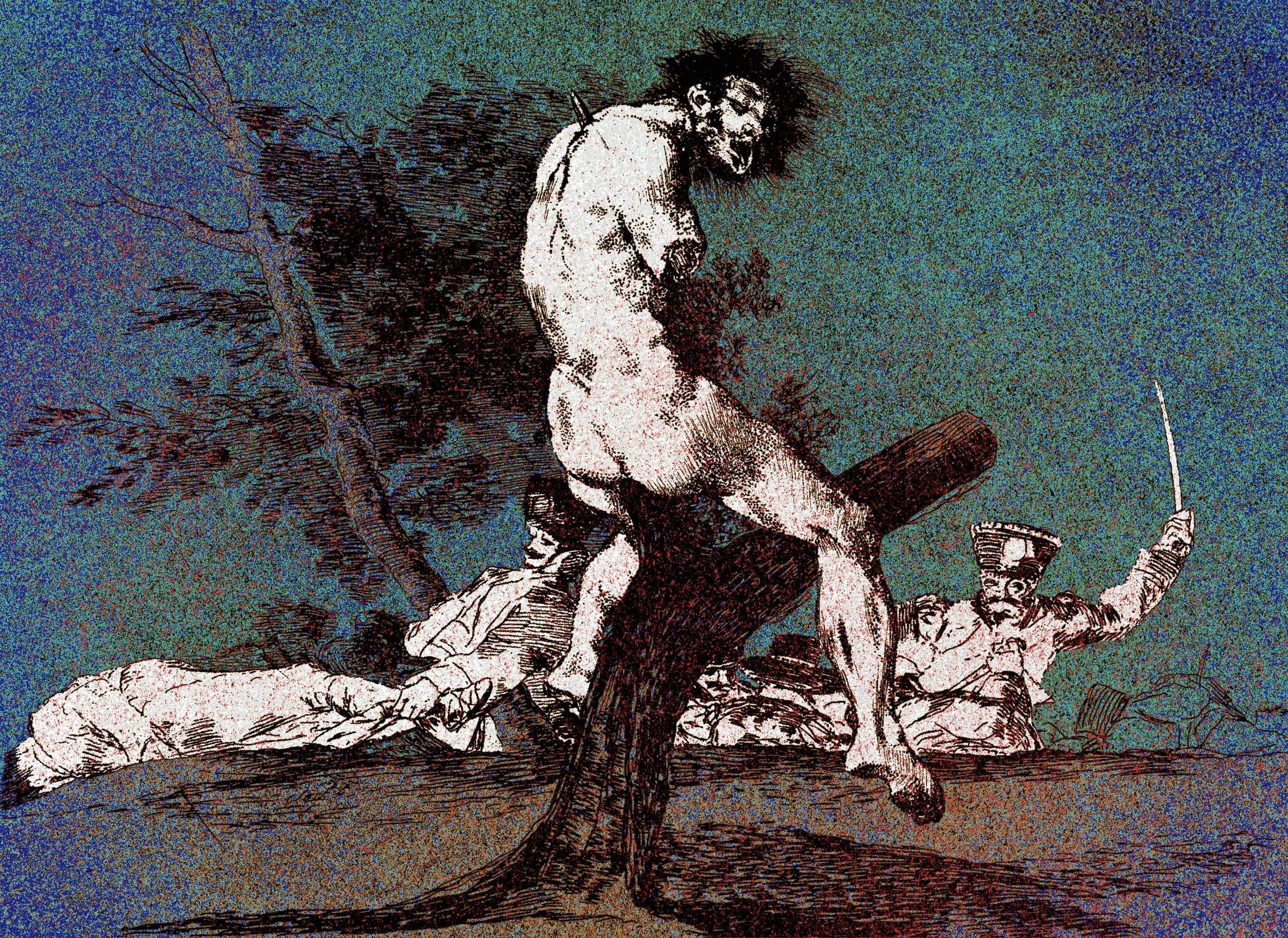 “Goya: Disaters of War 37” limited edition Giclee print on A2 Hahnemule paper