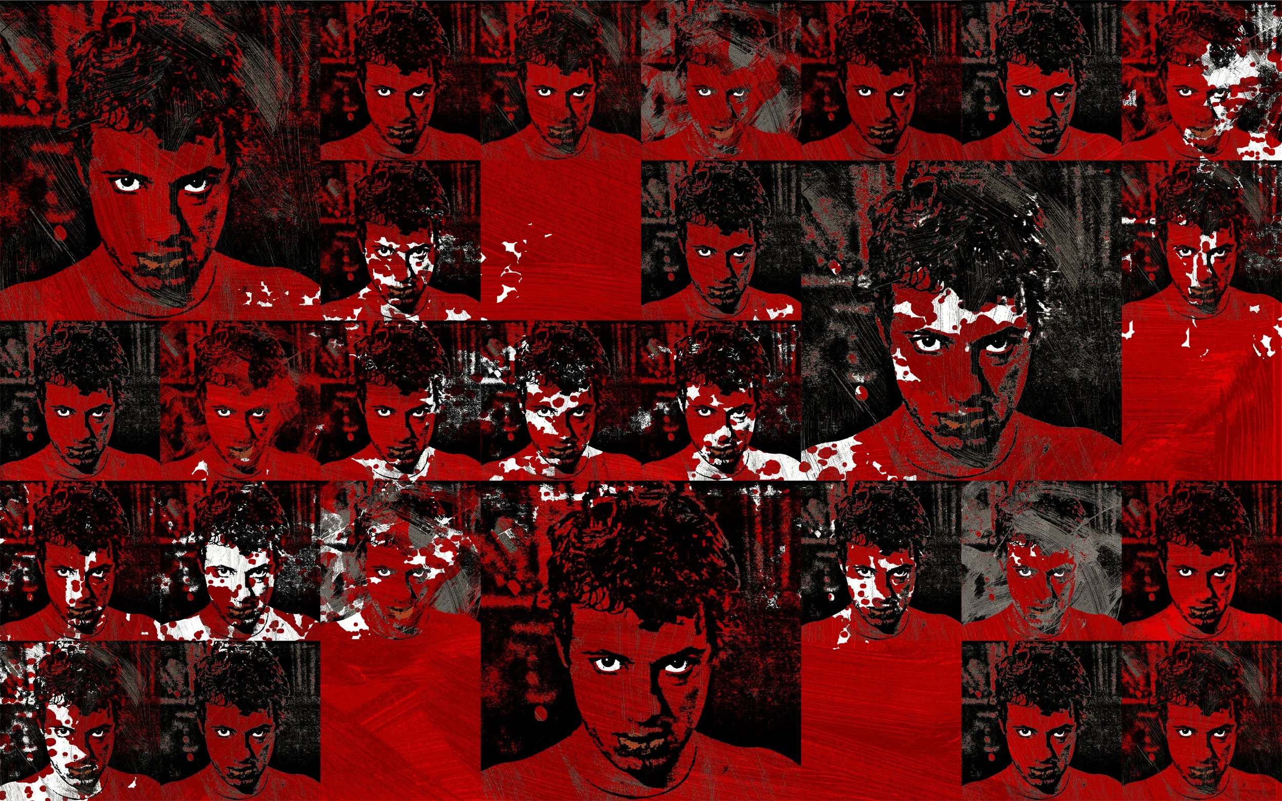 “Bloodbath: a self-portrait” limited edition Giclee print on A2 Hahnemule paper