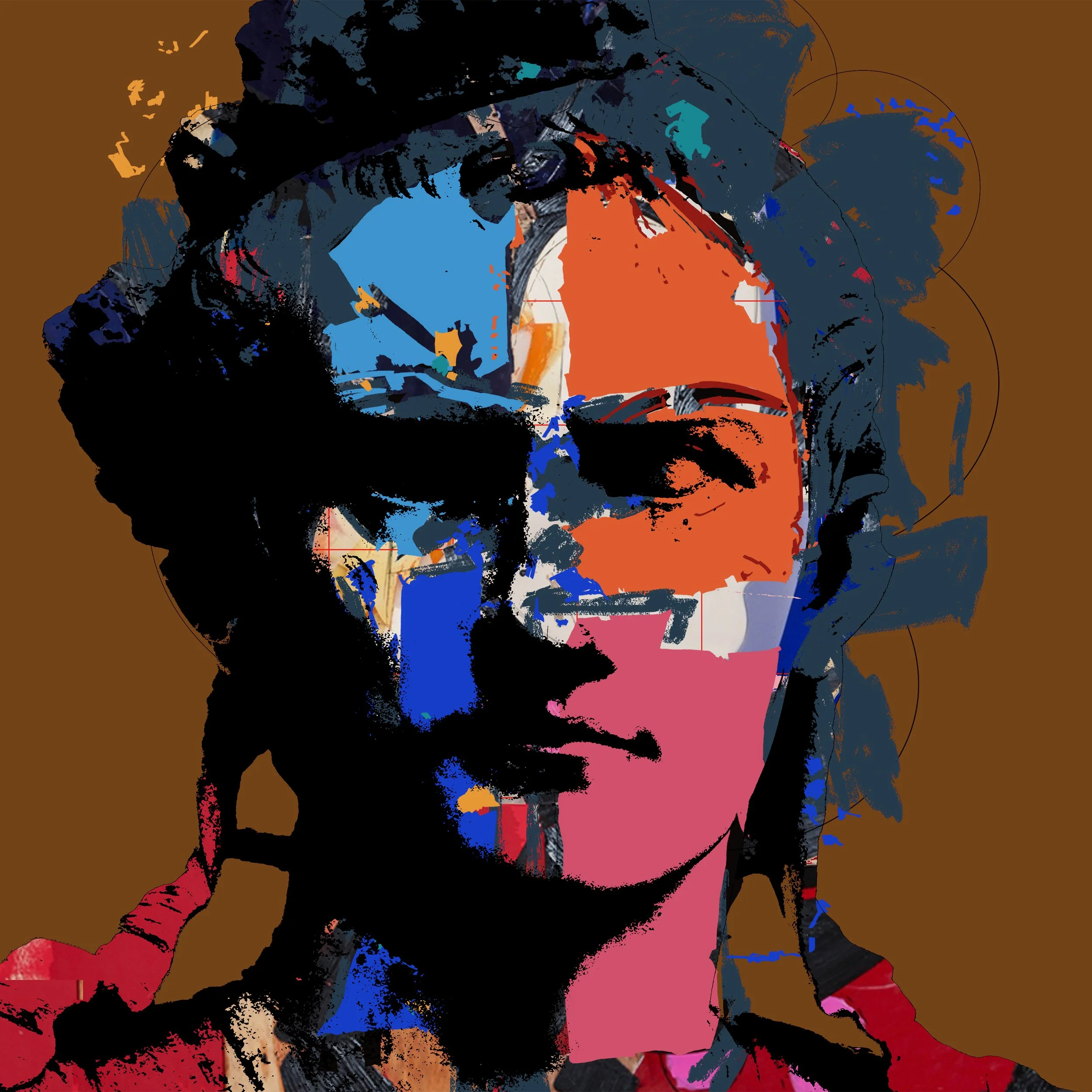 “Incitatus”    limited edition Giclee print    60 x 60cm  Hahnemule paper