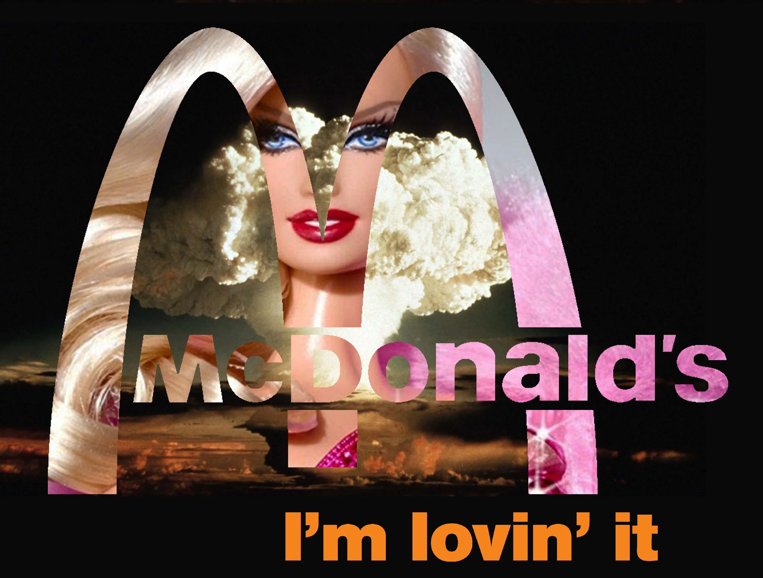“McDonalds - I'm lovin'it”  -  2026 -  limited edition Giclee prints,   on A3  Hahnemule paper