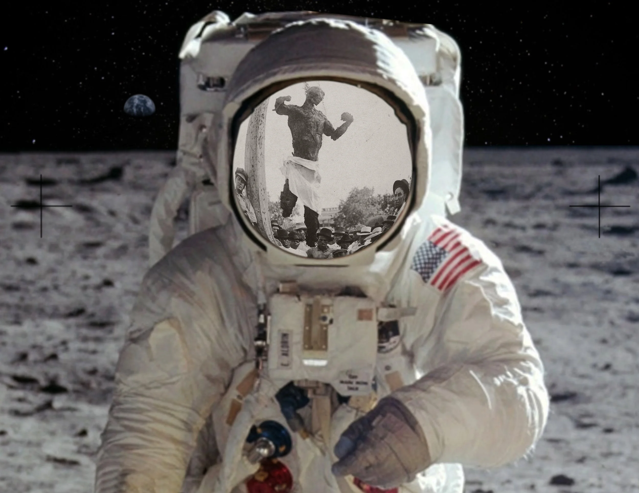 "Moon Lynching" - digital image 2025