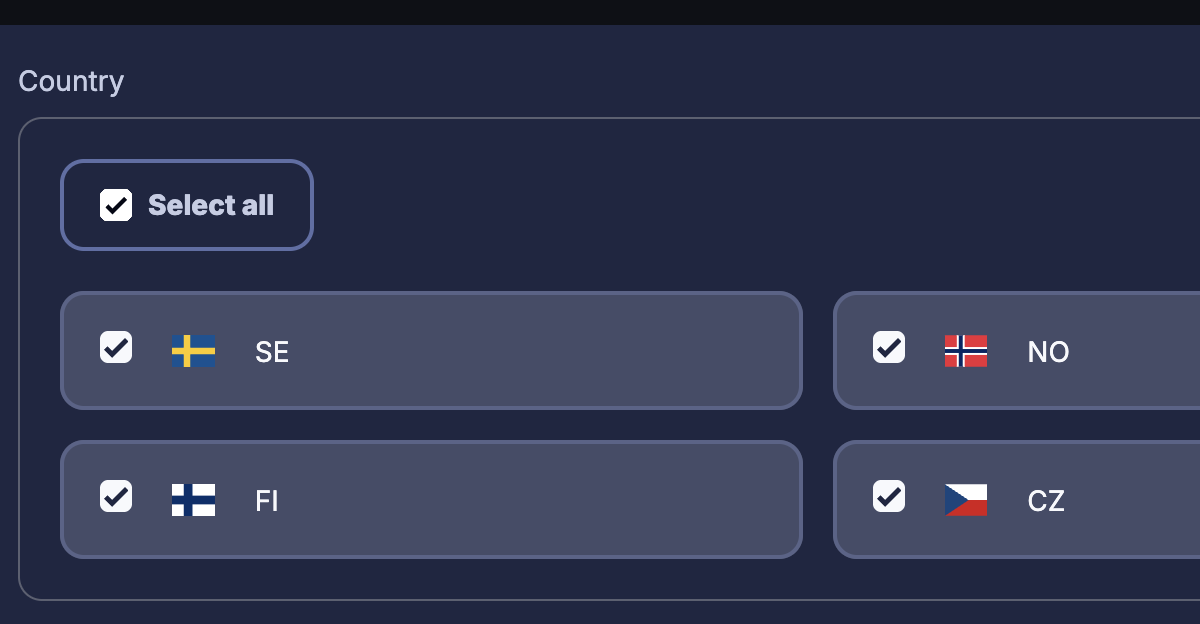 Discover Newly Added Nordic Inventory for deal id – More Markets Coming Soon