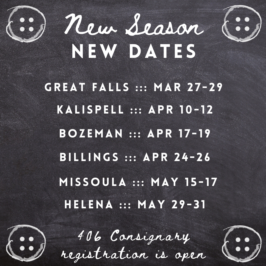 406 Consignary Spring Event Dates 2026