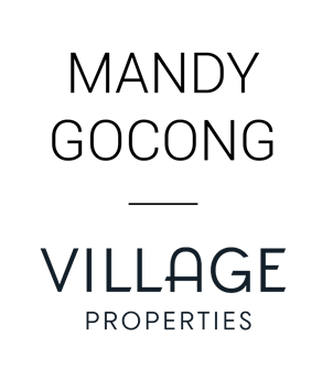 Stylized logo for Village Properties with a house icon incorporated into the text.