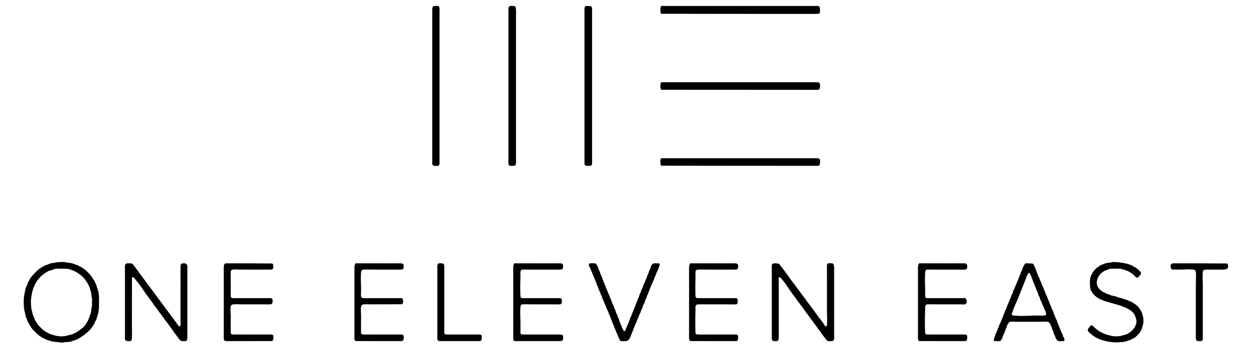 'One Eleven East' Logo