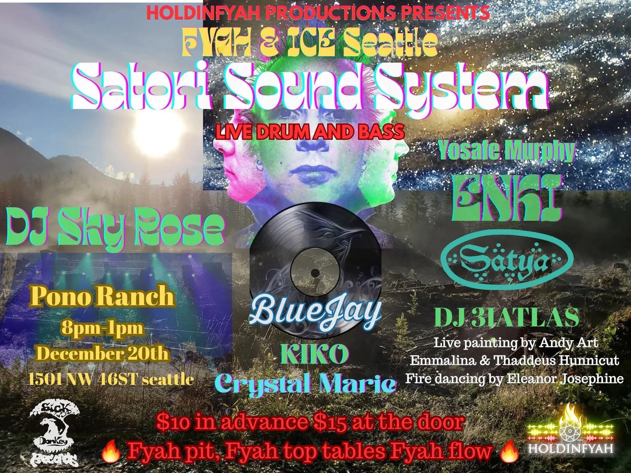 Fyah & Ice Seattle: Sartori Sound System