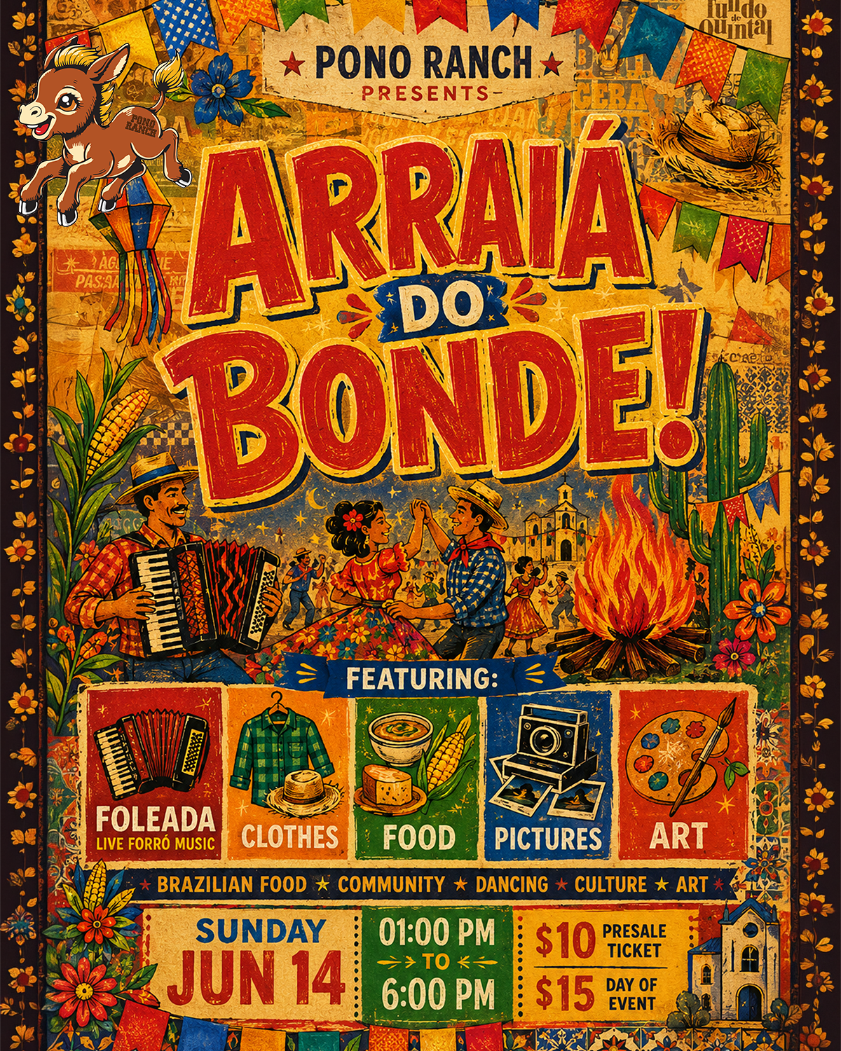 ARRAIÁ DO BONDE featuring Foleada 
