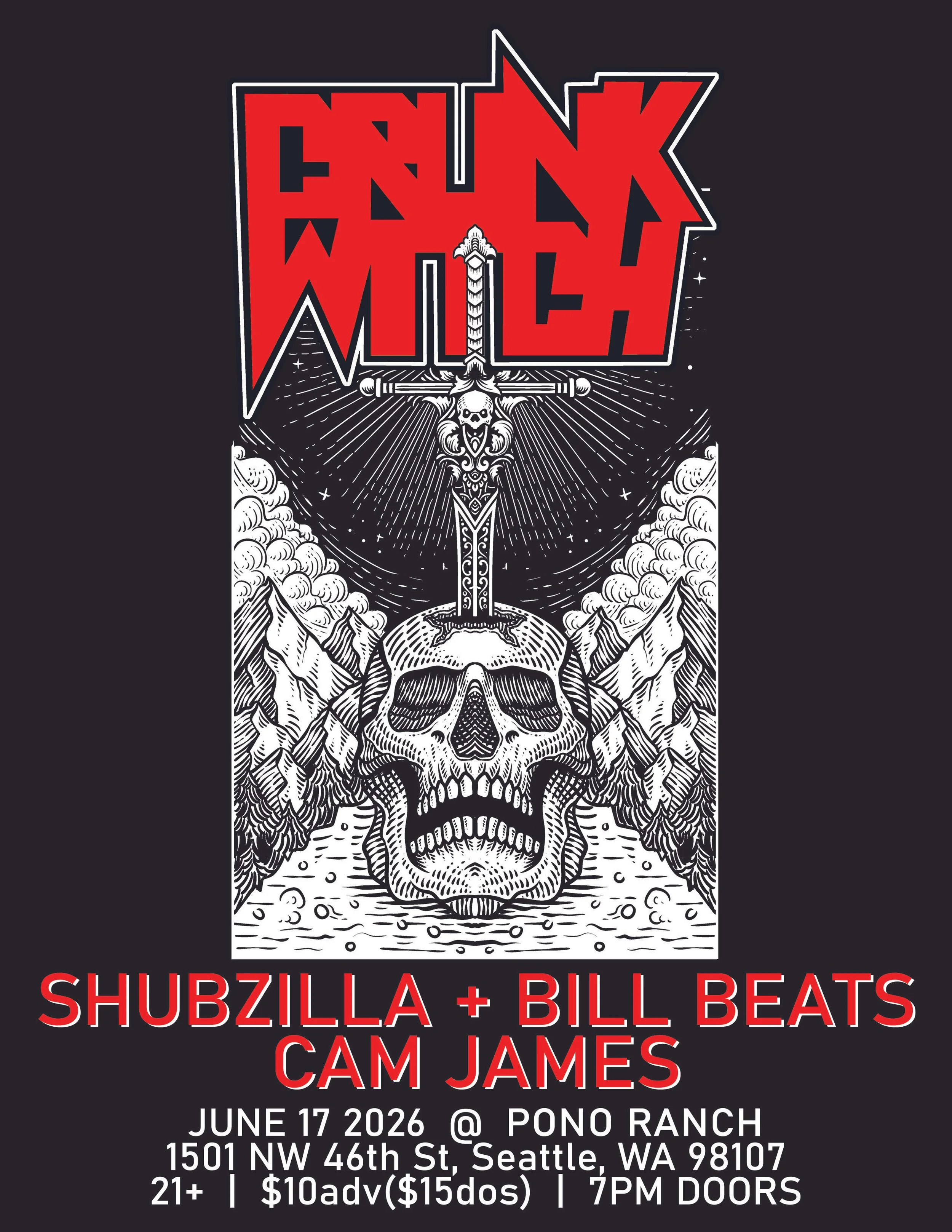 crunk witch with shubzilla + bill beats and cam james 