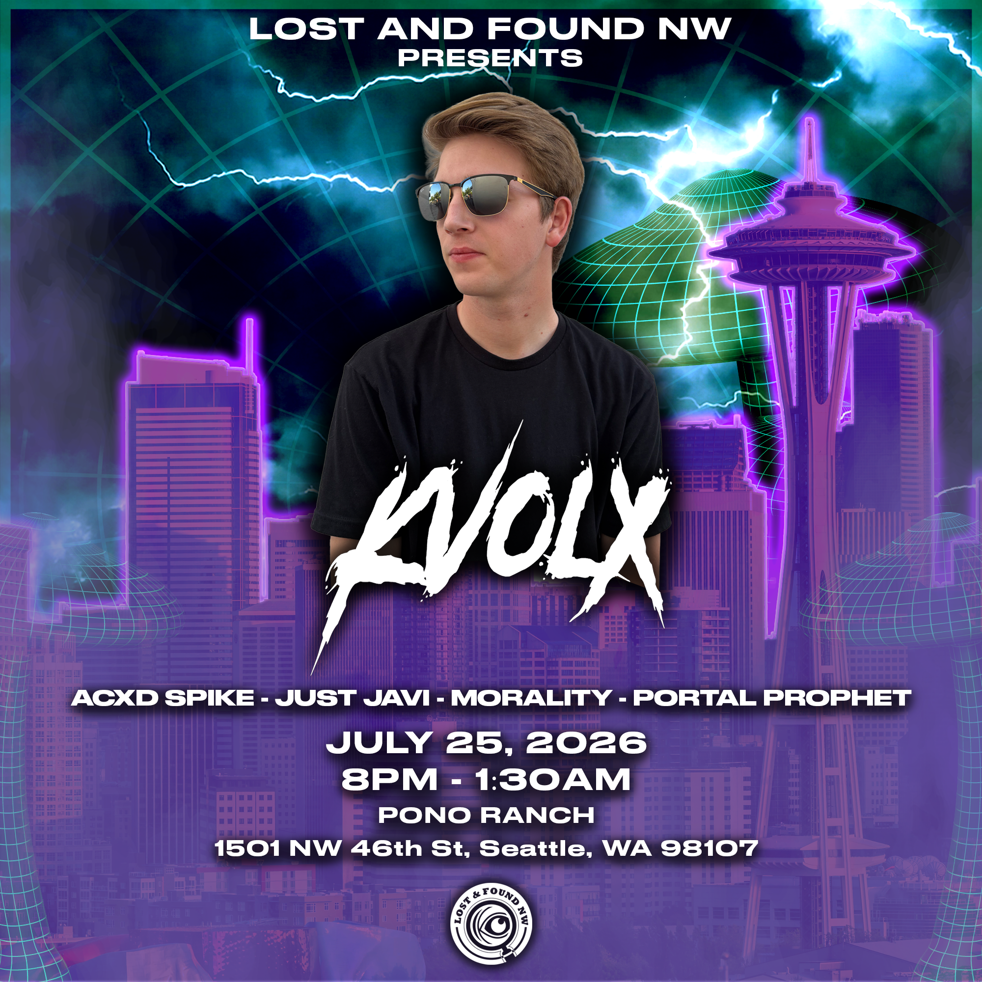 Lost and Found NW Presents: KVOLX (Seattle Debut)