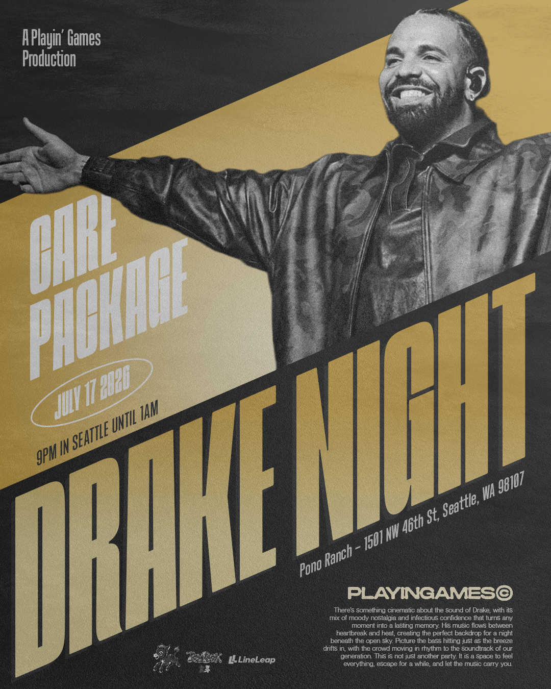 DRAKE NIGHT: CARE PACKAGE