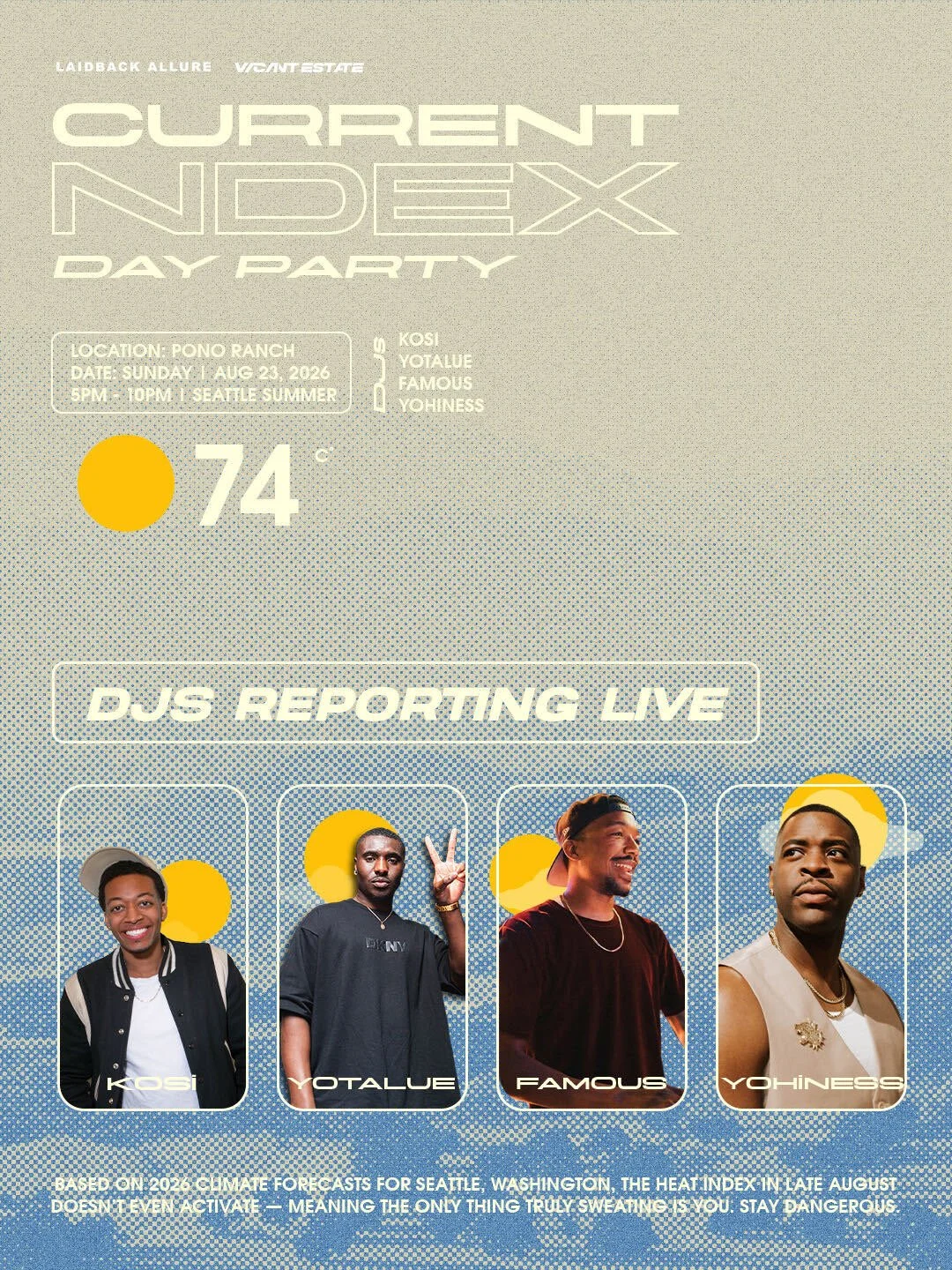 Vacant Estate: Current Ndex Day Party