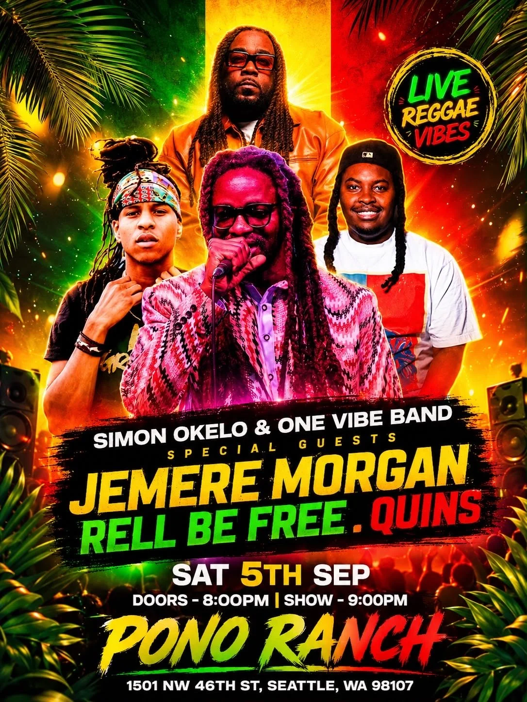 Simon Okelo and The One Vibe Band W/ Special Guests