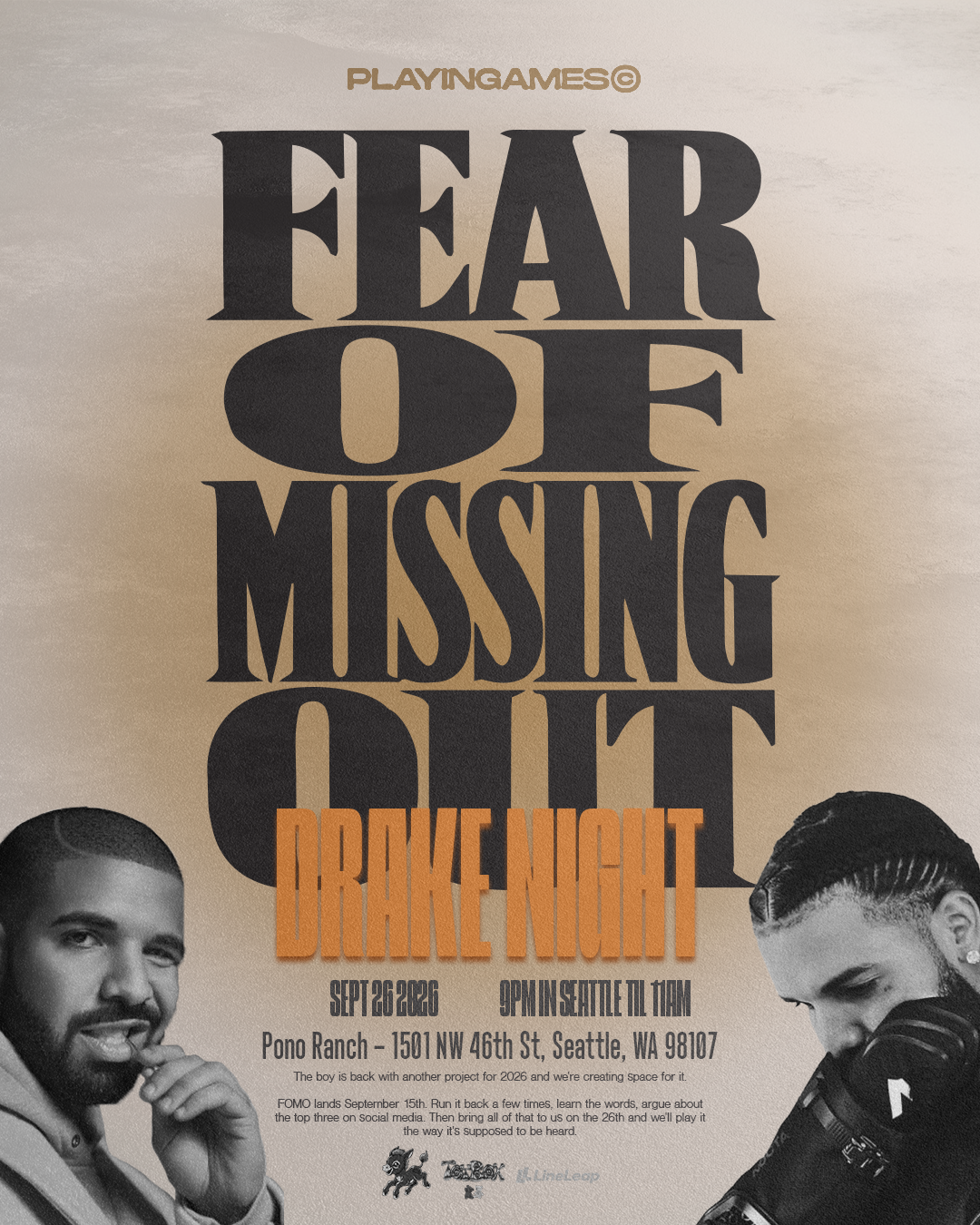 Drake Night: Fear Of Missing Out