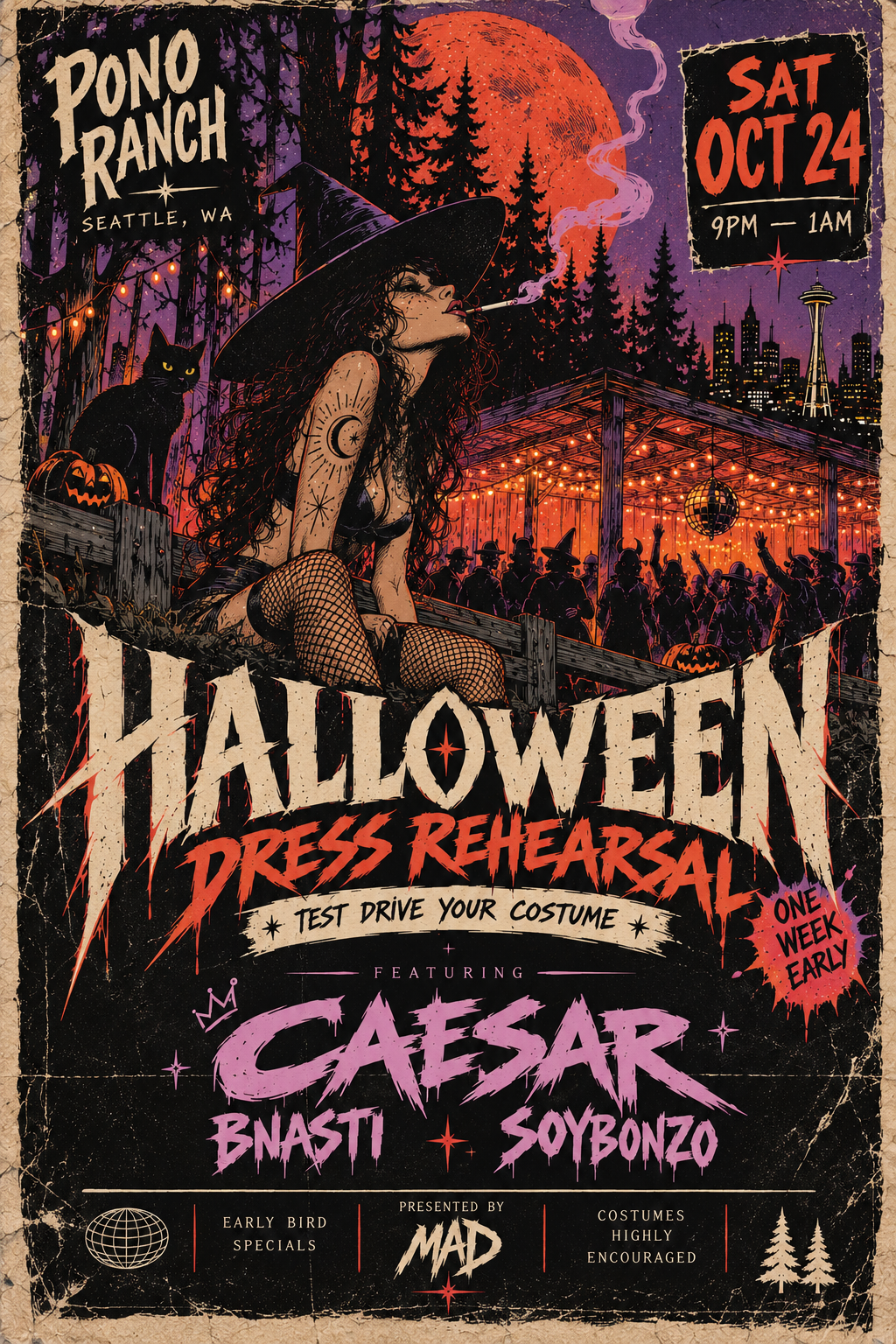 HALLOWEEN DRESS REHEARSAL