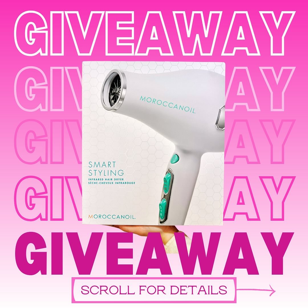 We're giving away a brand new Moroccanoil Smart Styling Infrared Hair Dryer! 🤩 Automatically be entered to win when you buy any Eufora brand product at Splitting Hairs - AND you get 30% off your purchase! Woot woot 🎉😍

Deadline to enter is June 15