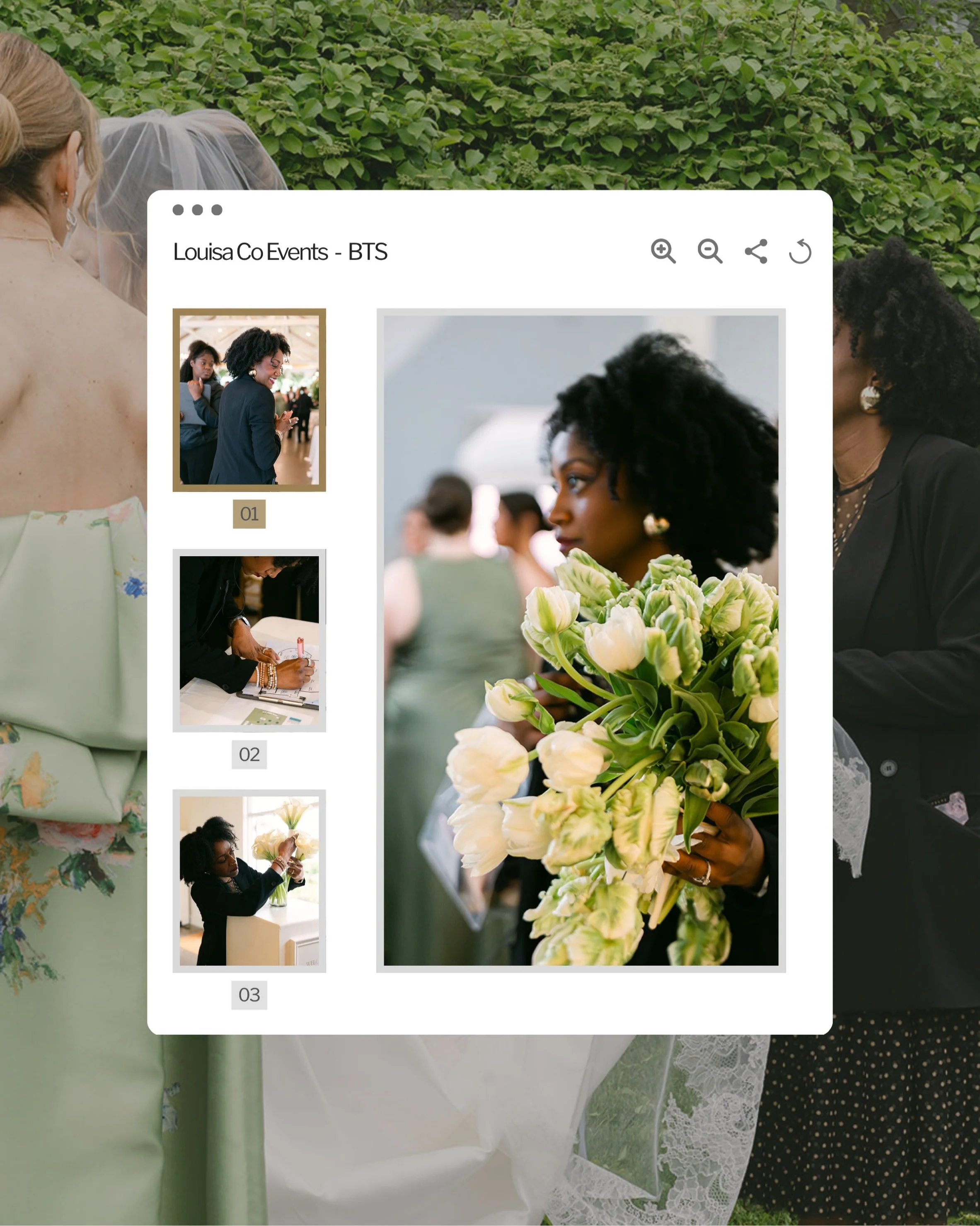 BTS with Louisa Co. Events! 🤍

Some weddings call for more than just a timeline&mdash;they call for quick pivots, calm problem-solving, and keeping everything moving no matter what the day throws your way.

&ldquo;Our wedding day came with some majo