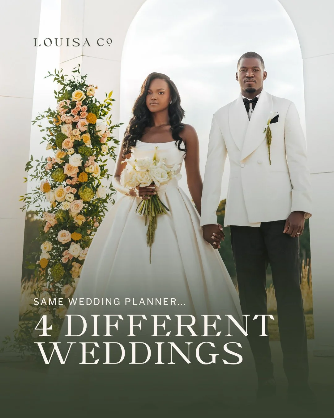 Your wedding planner&rsquo;s style shouldn&rsquo;t be the reason you hire them. Their ability to understand and execute your style should be.

Here&rsquo;s a look at a few of this year&rsquo;s weddings from Louisa Co. Events, each bringing a complete