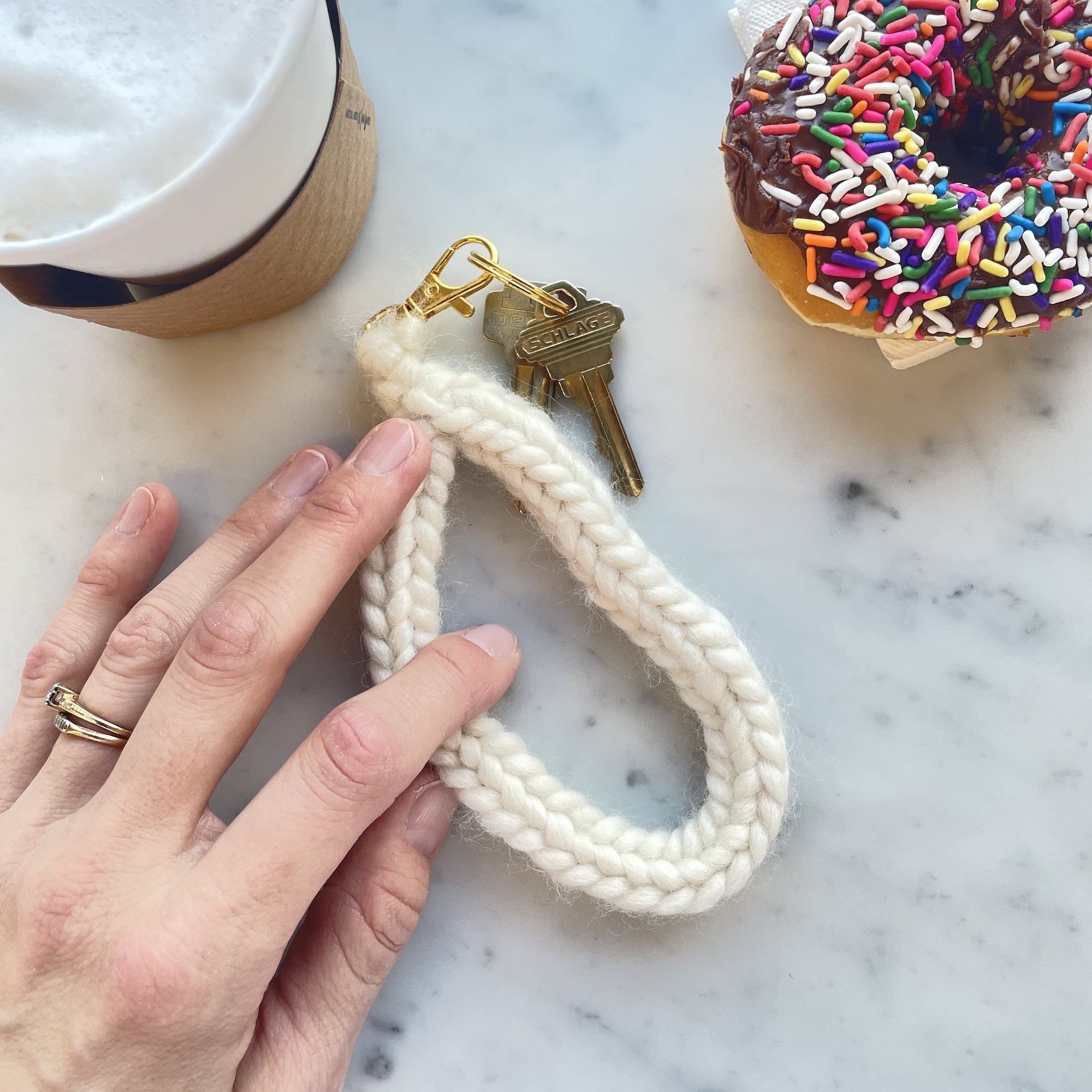 Jumbo Wristlet Keychain