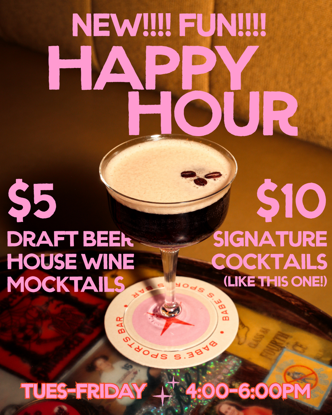 This Week at Babe’s: June 30-July 5
