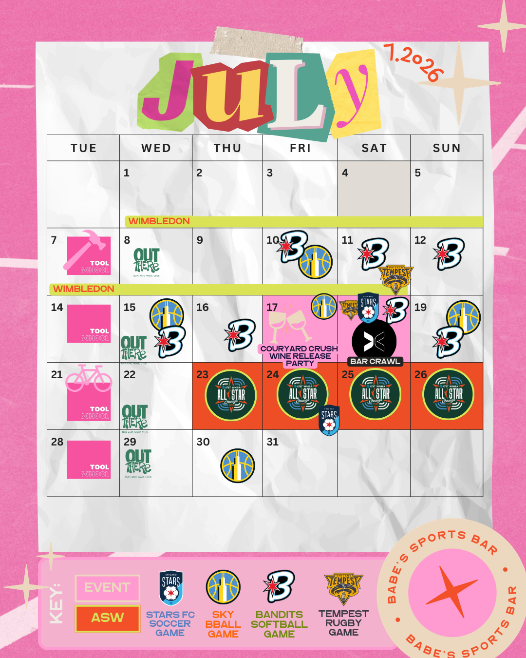 July at Babe’s