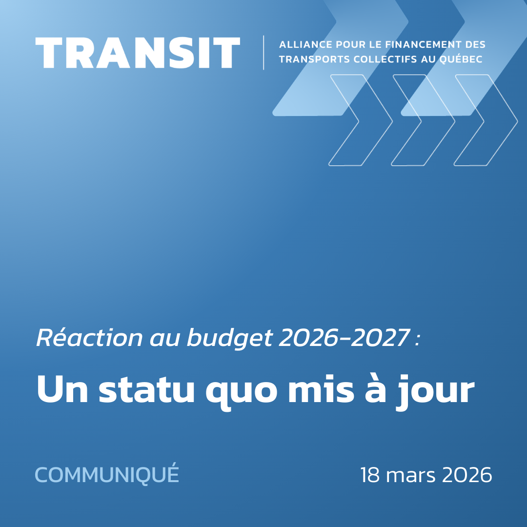 Réaction au budget du Québec 2026 : Un statu quo mis à jour