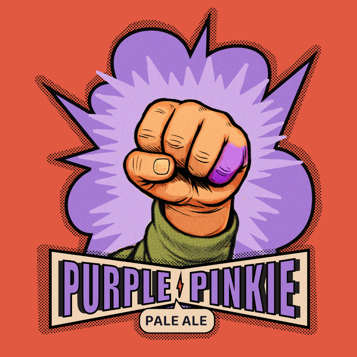 The Purple Pinkie India Pale Ale | ABV: 6.2% | IBU: 41
