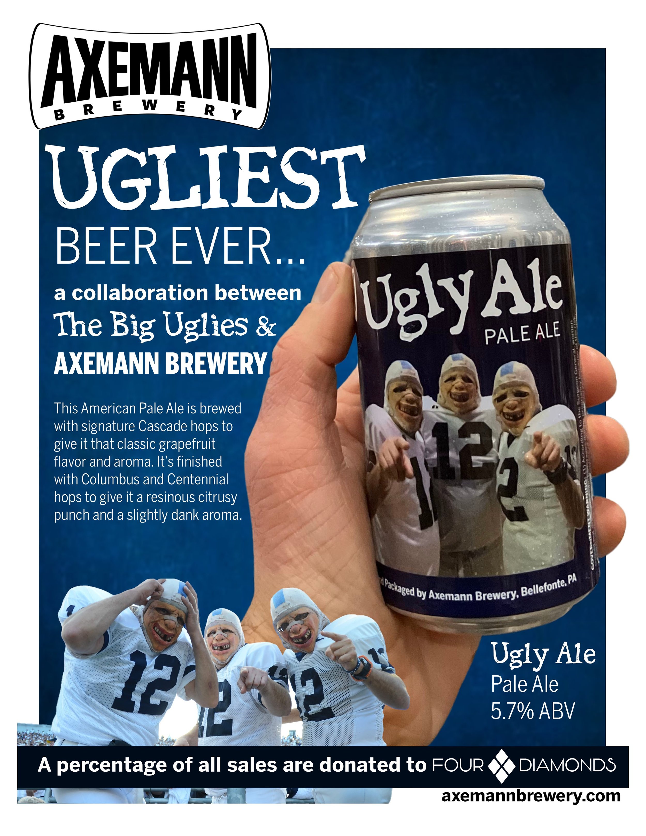 Axemann’s Ugly Ale Supports a Beautiful Cause