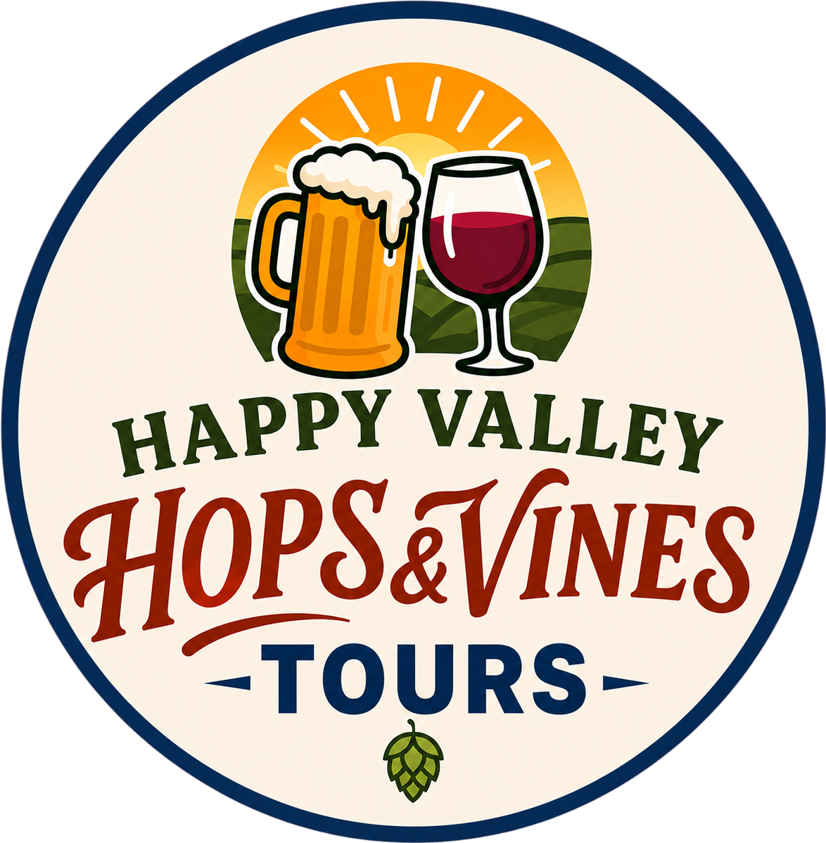 Happy Valley Hops &amp; Vines Tour