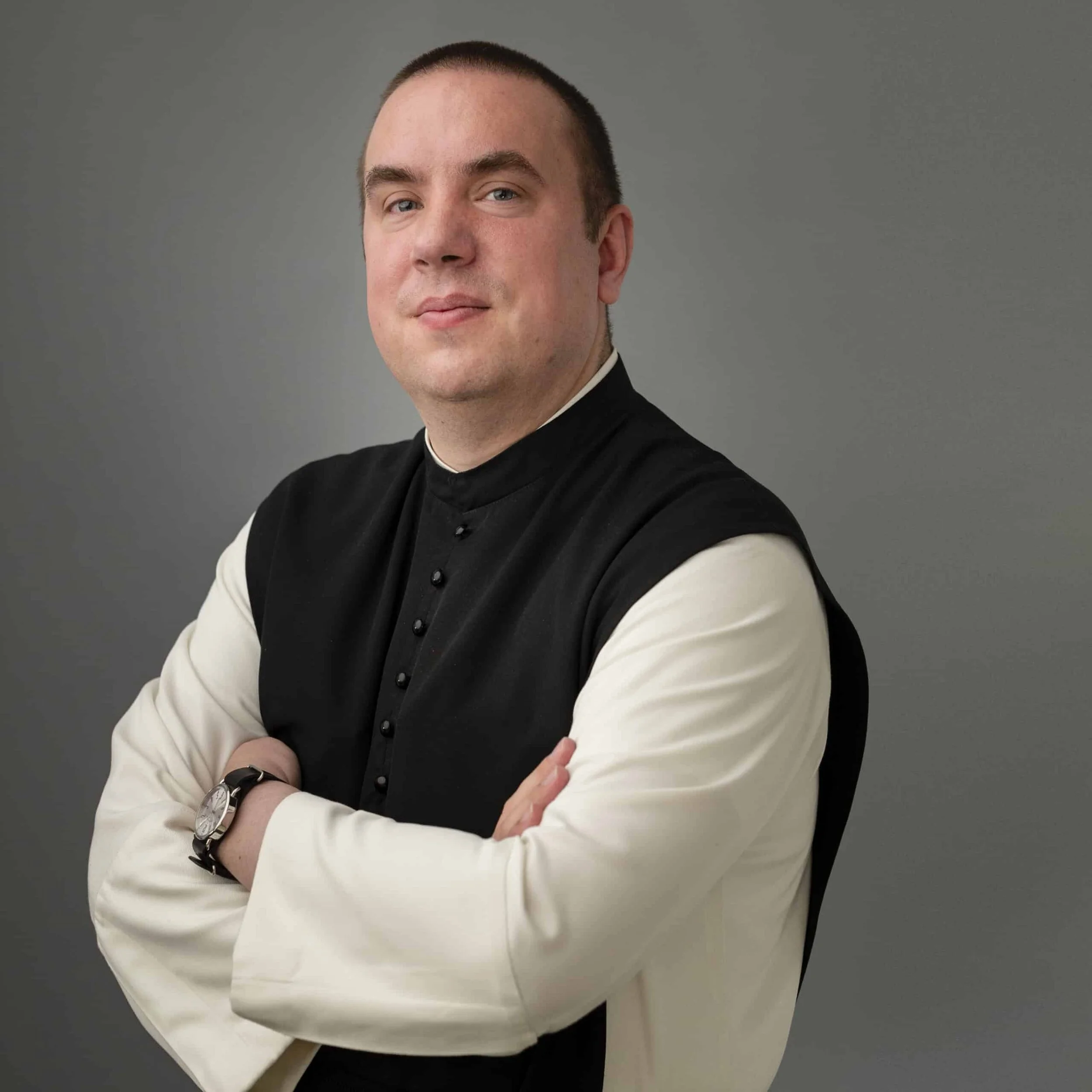 head shot of pater edmund