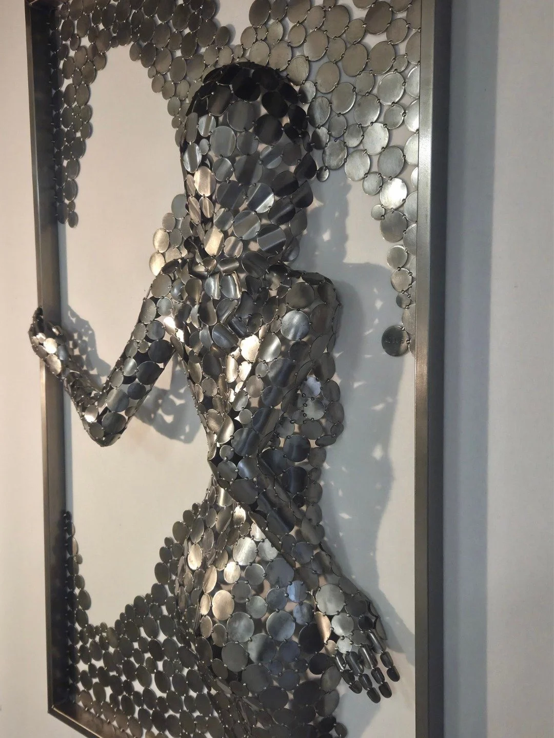 Ad&egrave;le 140x85 cm
Collection Audacia

#artist #gallery #metalart #artiste #galerie