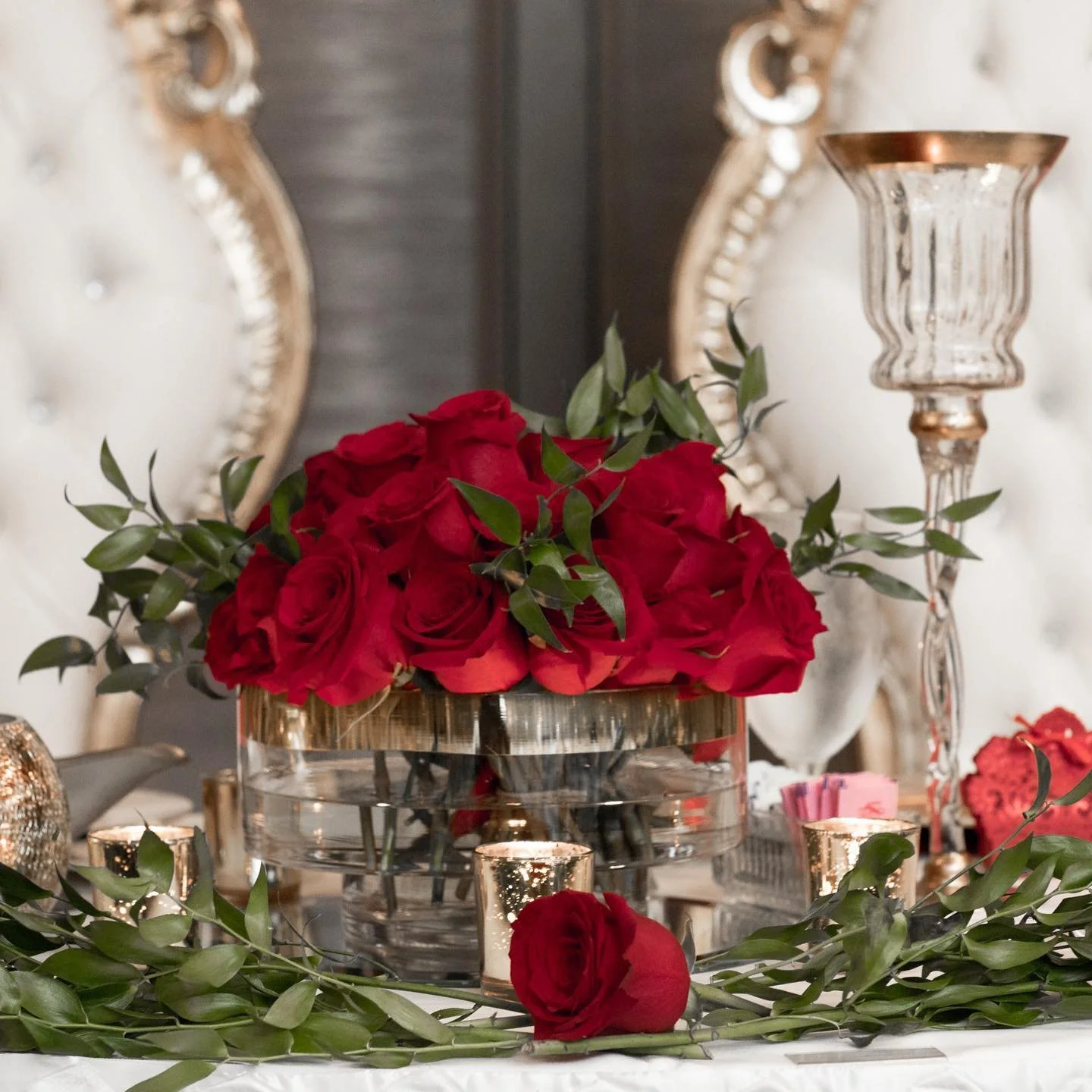 50 years of love, celebrated in style with red roses and diamonds! 🌹 #GoldenAnniversary #LoveStory #TimelessElegance

Book us for your anniversary celebrations! ❤️
Located in Huntsville, AL