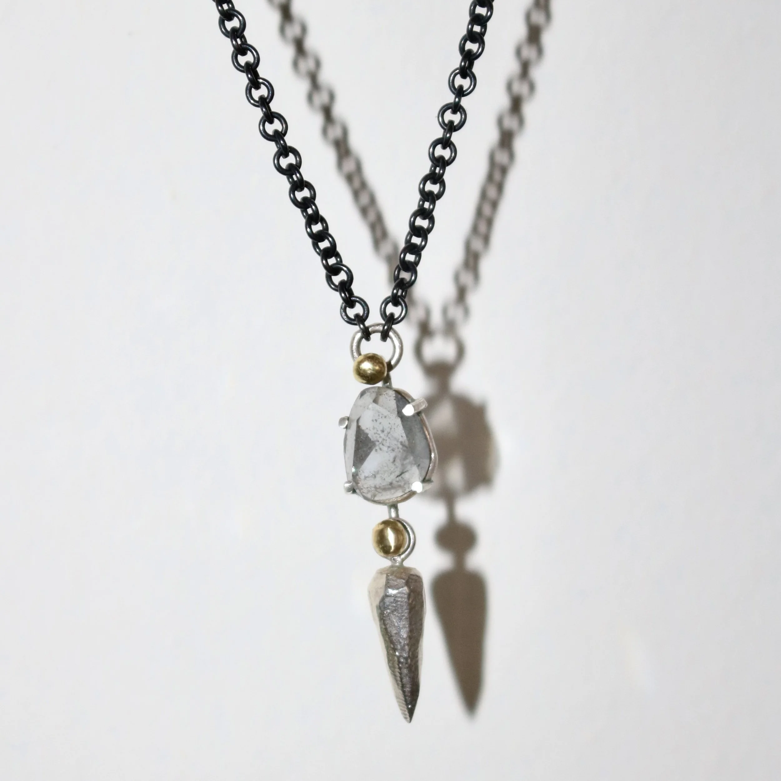 Hewn Spinel Necklace