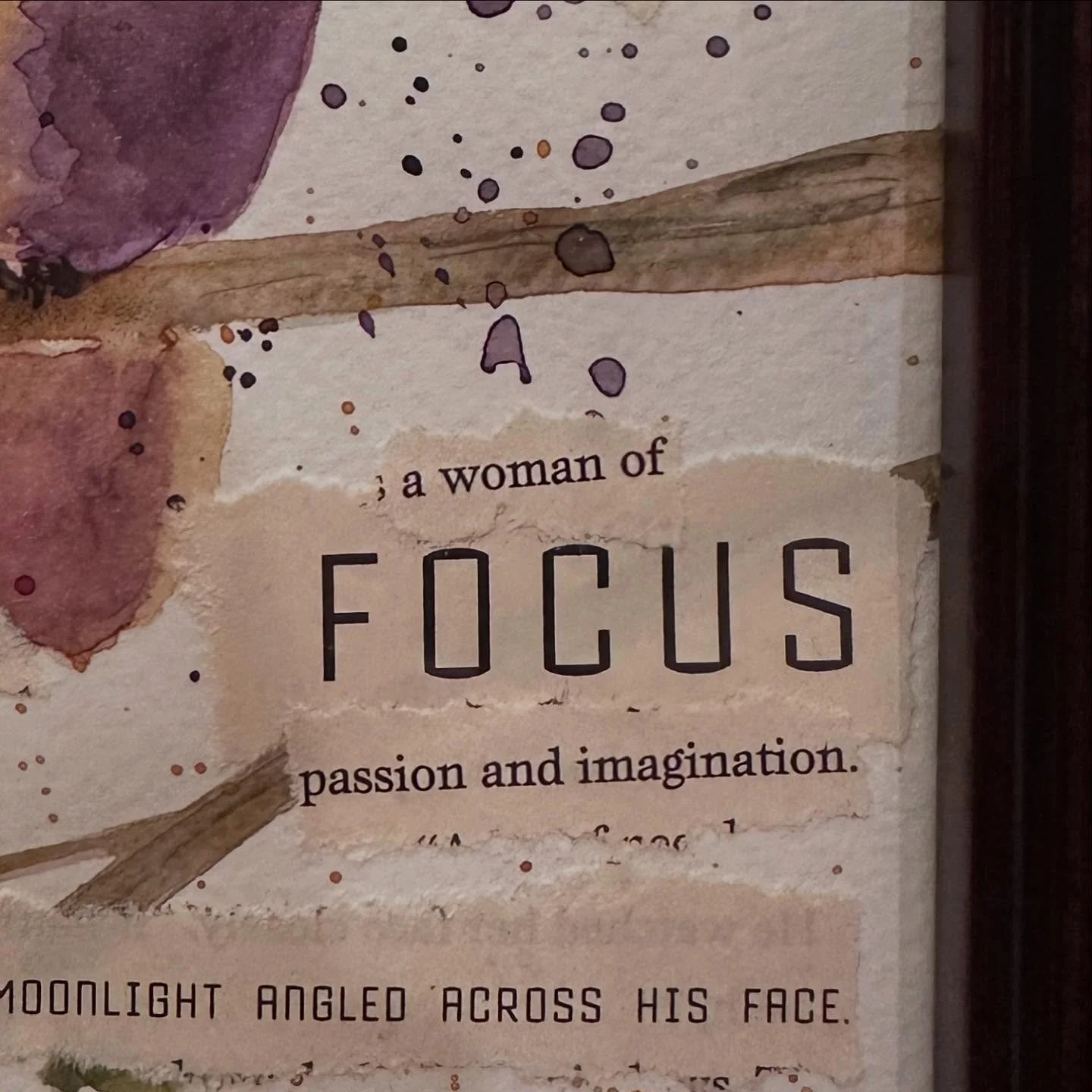 🧶 Remember those magnets that you&rsquo;d make poetry from on the fridge? My hubby and I used to leave each other little notes&hellip; here&rsquo;s my new way of doing it. I have a duplicate paper book that I didn&rsquo;t mind sacrificing to the pro