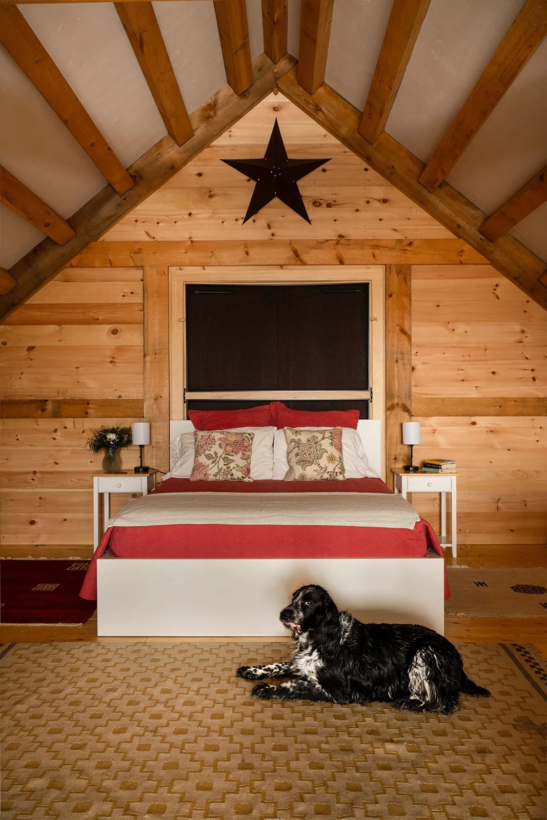 Canine companions are welcome, of course. 