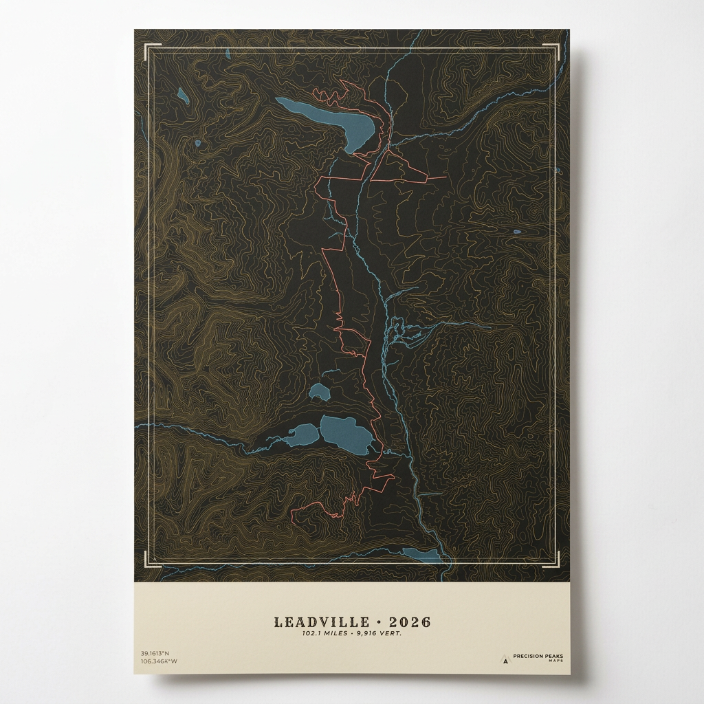 Custom Topographical Print