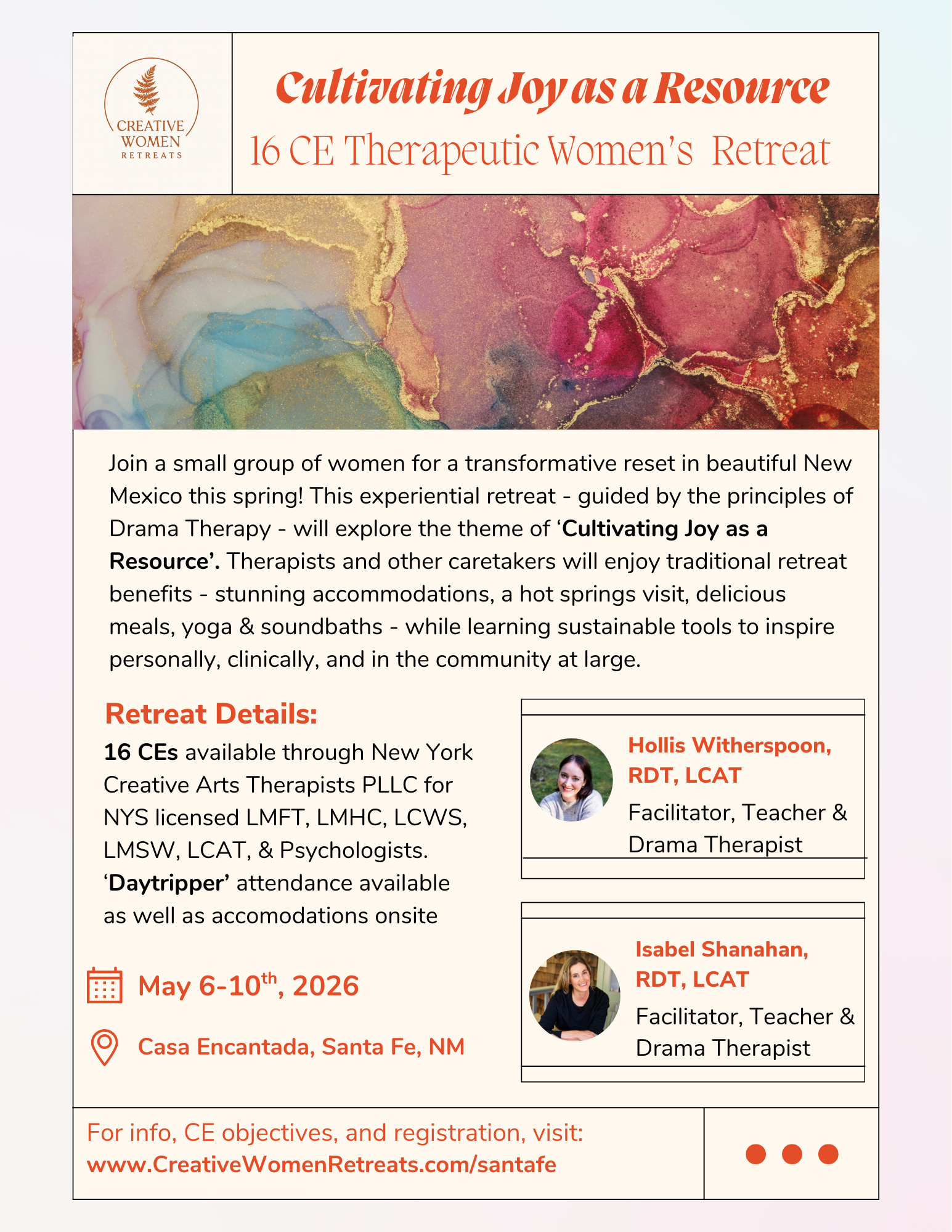 Role Method Clinical Training, NYC 2026