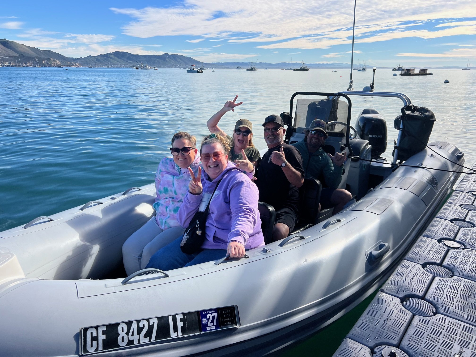 Avila Beach Ocean Safaris Zodiac Tour