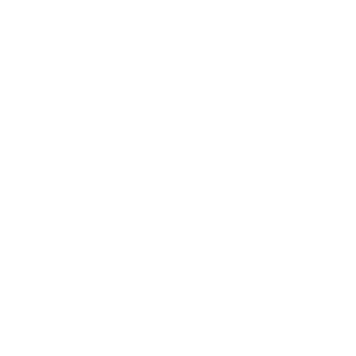 White house with chimney above an open hand icon
