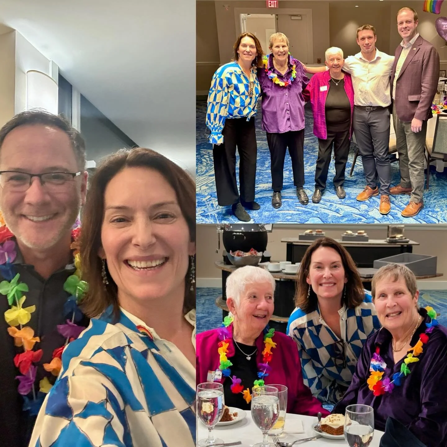 Last night @thomasmoakley and I joined @pflag_cape_cod @lowercapepride and the LGBTQ+ Welcoming Congregation Taskforce of First Parish Brewster Unitarian Universalist Church at their annual GAYla event. We spoke to the challenging times we are living