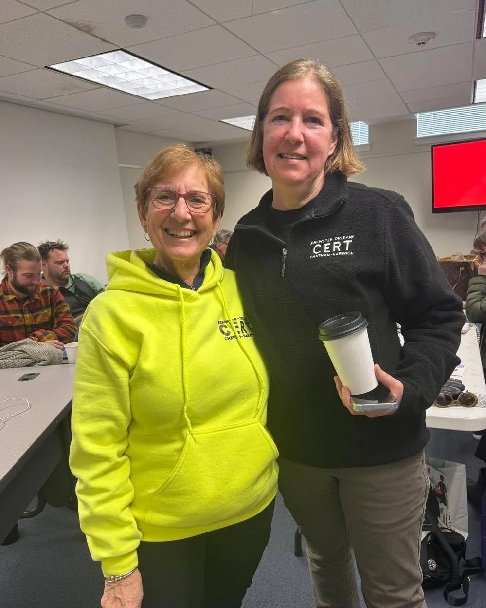 Thank you to the all volunteer BOCH -CERT teams in Brewster-Orleans-Chatham-and Harwich, who are manning warming centers as we wait for power to return. They are another wonderful example of how our community comes together to take care of one anothe