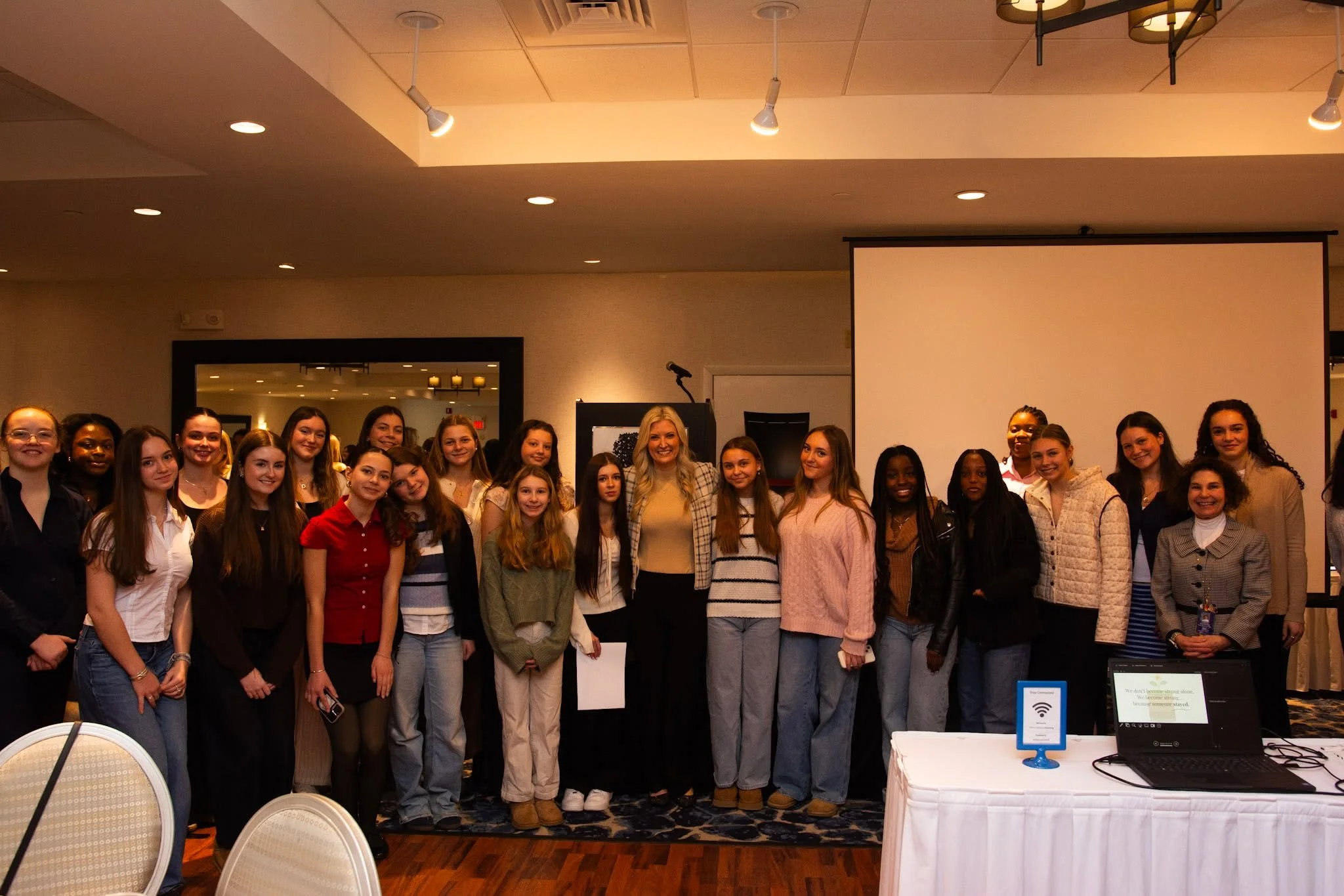 March is Women's History Month. We were honored to celebrate with the MassHire Cape &amp; Islands Workforce Investment Board at their Women &amp; Girls mentoring breakfast.  Rebekah Gregory, survivor of the Boston Marathon bombing, shared her incredi