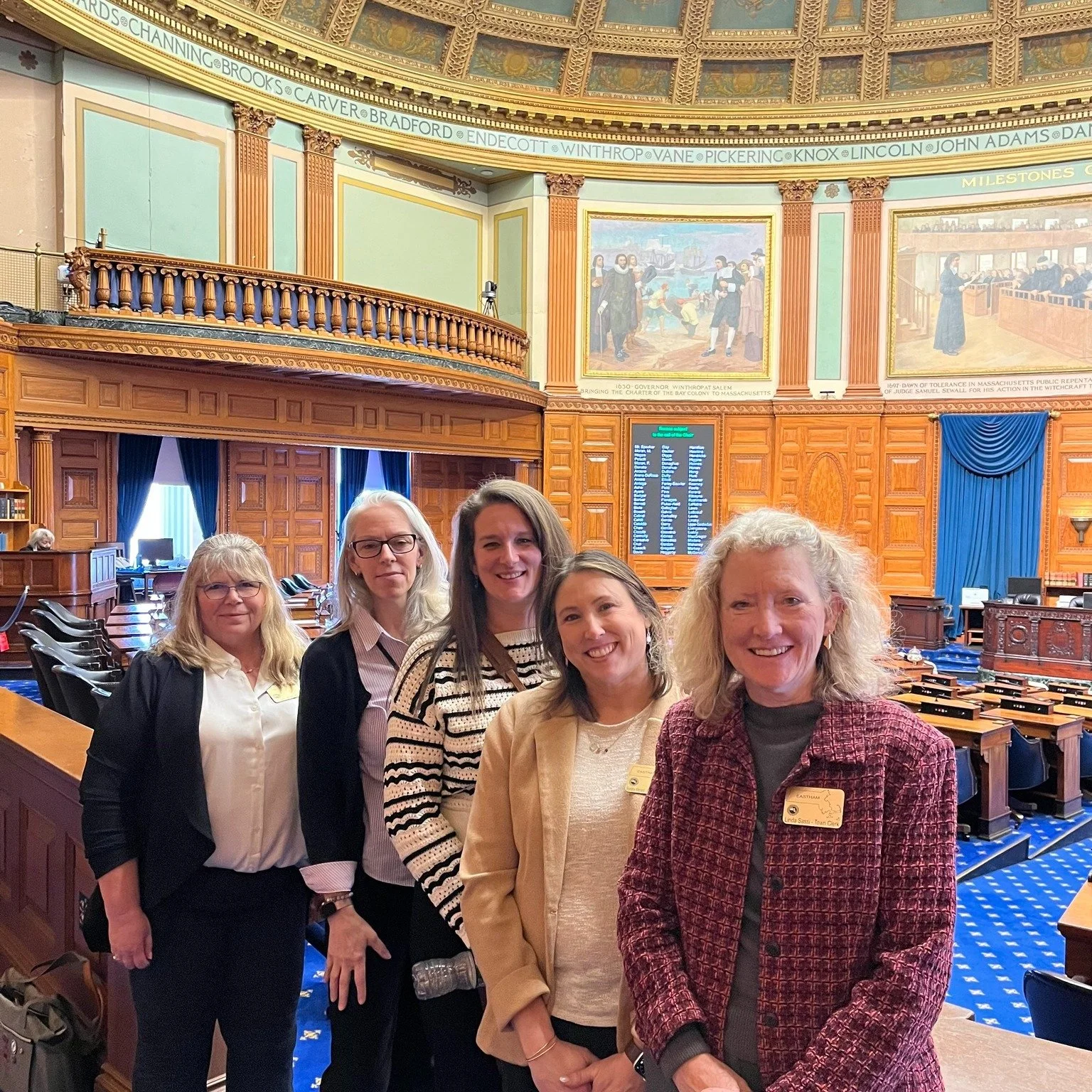 Clerks from our 4th Barnstable towns visited the State House last week for "Clerk's Day on the Hill". As the official record keepers for our municipalities, town clerks issue various licenses and run local elections. They are the main conta