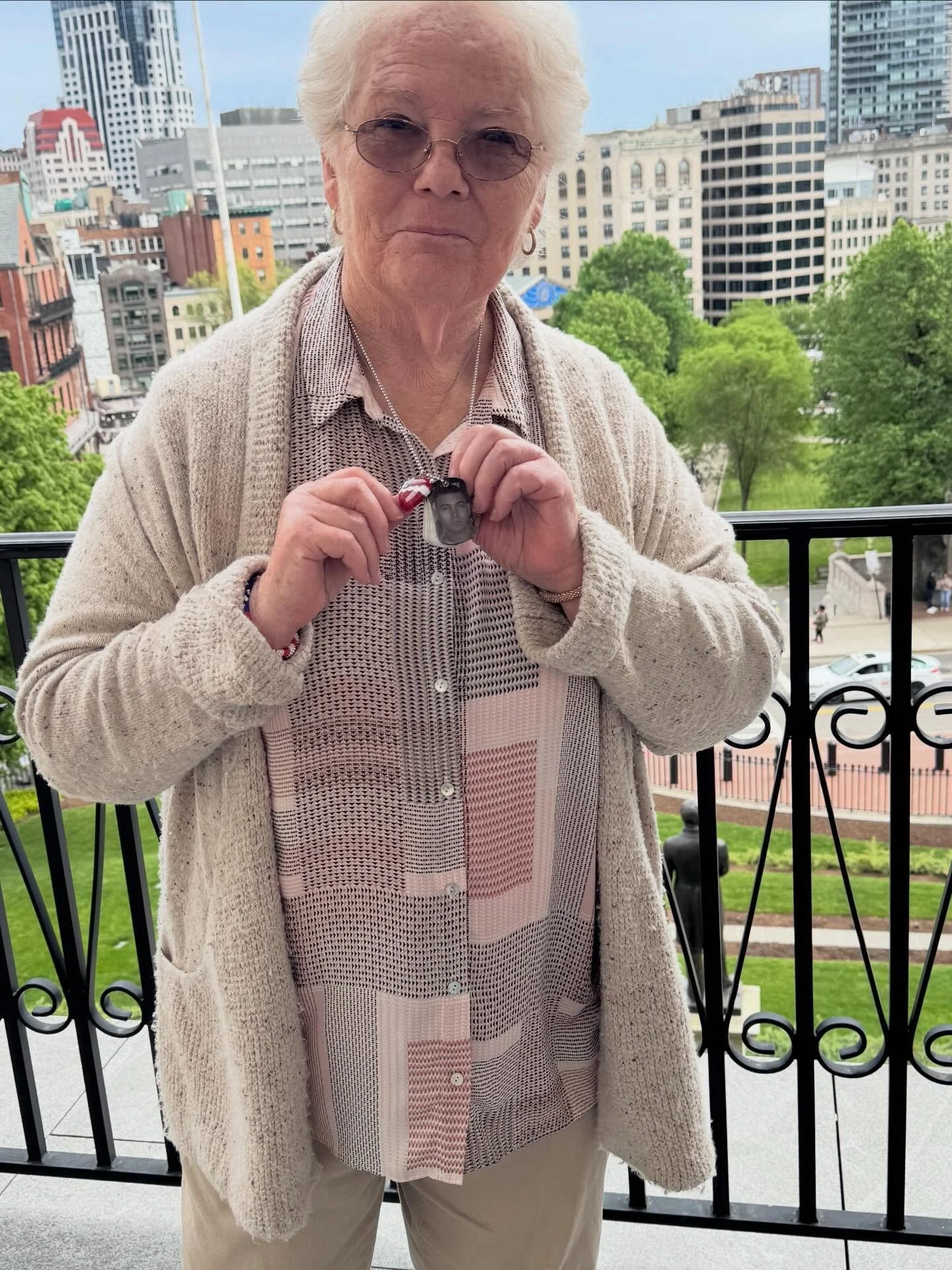 I was honored to nominate Gold Star Mother Cynthia DesLauriers from Eastham, to be recognized at the 2nd annual Military Appreciation Day at the Massachusetts State House. Cynthia&rsquo;s volunteer efforts and dedication to the military community has