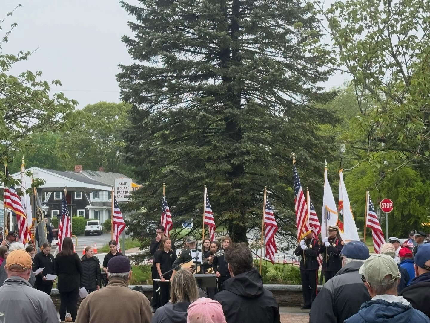 Today we celebrated the service and memory of those who have served at Veterans Memorial Park in Orleans. This was one of many gatherings across our district to pause and remember to acknowledge all that we owe to those who have served our country. ?