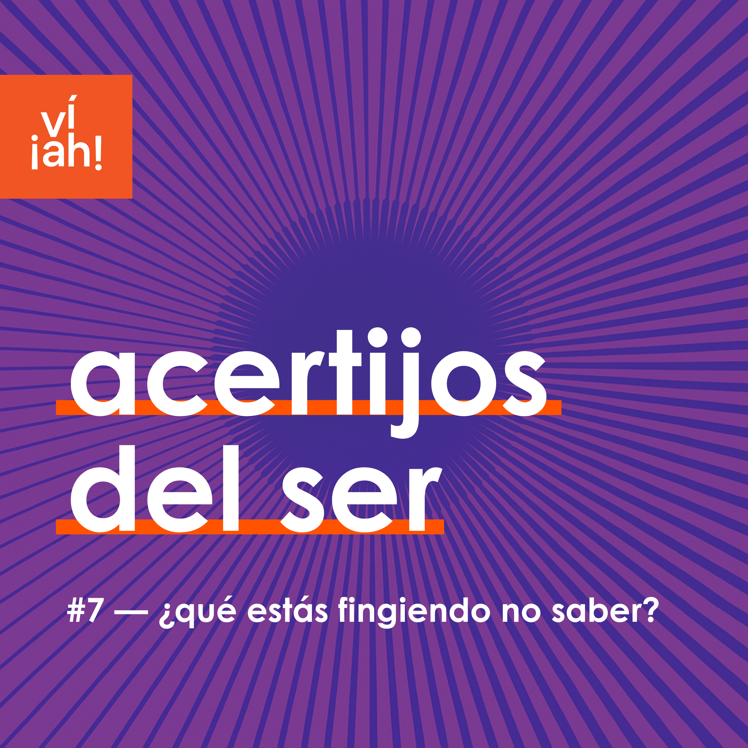 🔦 acertijo del ser #7 — qué estás fingiendo no saber