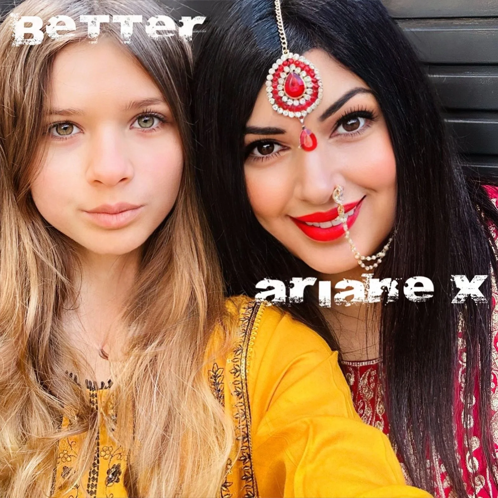 the cover of the album Better by Ariane X